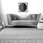 Alternate image 2 for nuLOOM Morroccan Blythe 8&#39; 10&quot; x 12&#39; Area Rug in Dark Grey