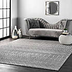 Alternate image 1 for nuLOOM Morroccan Blythe 8&#39; 10&quot; x 12&#39; Area Rug in Dark Grey