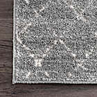 Alternate image 4 for nuLOOM Morroccan Blythe 8&#39; 10&quot; x 12&#39; Area Rug in Dark Grey