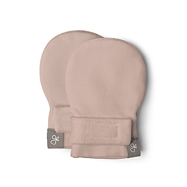 goumi&reg; Organic Cotton  Mittens in Rose. View a larger version of this product image.