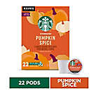 Alternate image 1 for Starbucks&reg; Pumpkin Spice Coffee Keurig&reg; K-Cup&reg; Pods 22-Count