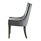 Alternate image 6 for Madison Park Signature&trade; Hutton Dining Chairs in Dark Grey (Set of 2)