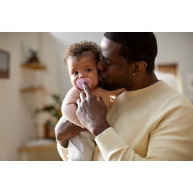 Philips Avent 3-18M 2-Pack Heart Soothie Pacifiers in Pink/Purple. View a larger version of this product image.