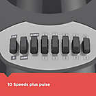 Alternate image 2 for Black + Decker&trade; 10-Speed Countertop Blender in Grey