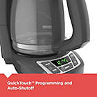 Alternate image 5 for Black + Decker&trade; 12-Cup* Programmable Coffee Maker in Grey