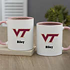 Alternate image 0 for NCAA Virginia Tech Hokies Personalized Coffee Mug in Pink