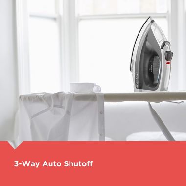 Black & Decker&trade; Compact Steam Iron. View a larger version of this product image.