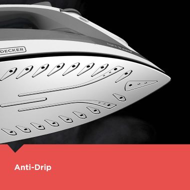 Black & Decker&trade; Compact Steam Iron. View a larger version of this product image.