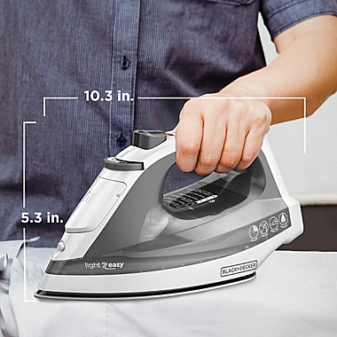 Black & Decker&trade; Compact Steam Iron. View a larger version of this product image.