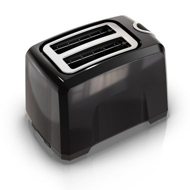 Black & Decker&trade; 2-Slice Toaster in Black. View a larger version of this product image.