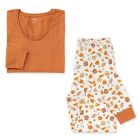 Alternate image 0 for Burt's Bees Baby&reg; X-Small Women's 2-Piece Yummy Desserts Tee and Pant PJ Set