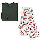 Alternate image 0 for Burt&#39;s Bees Baby&reg; Mens 2-Piece Holiday Village Pocket Tee and Lounge Pant Set