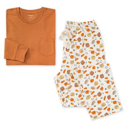 Burt's Bees Baby&reg; Small Mens 2-Piece Yummy Desserts Tee &amp; Lounge Pant Set