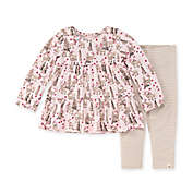 Burt&#39;s Bees Baby&reg; 2-Piece Reindeer at Play Tunic and Legging Set in Pink