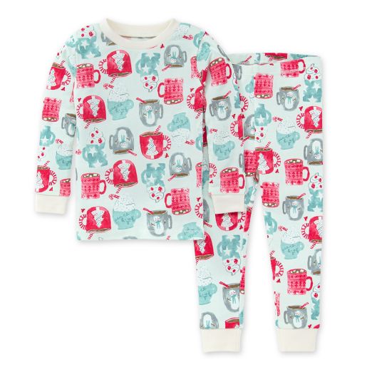 regiment grafiek Kleuterschool Burt's Bees Baby® 2-Piece Mugs of Happiness T-Shirt and Pant PJ Set in  Honeydew | Bed Bath & Beyond