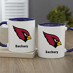 NFL Arizona Cardinals Personalized Coffee Mug in Blue