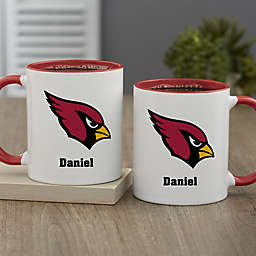 NFL Arizona Cardinals Personalized Coffee Mug in Red