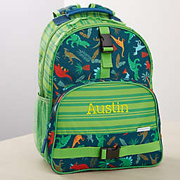 Stephen Joseph® Dino Embroidered All Over Print Backpack