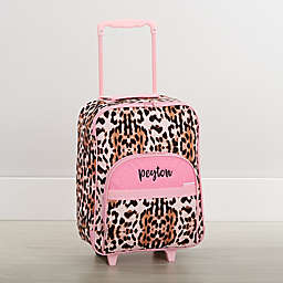 Stephen Joseph® Leopard Print Personalized Kids Rolling Luggage