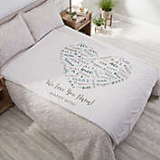Farmhouse Heart Personalized Weighted Blanket