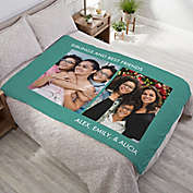 Picture Perfect Personalized Weighted Blanket and 2 Photo Duvet Cover