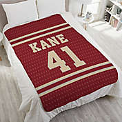 Sports Jersey Personalized Weighted Blanket