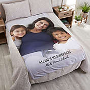 Photo & Message For Her Personalized Weighted Blanket