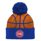 Alternate image 0 for NBA Detroit Pistons Basketball Head Knit Hat