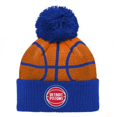 NBA Detroit Pistons Basketball Head Knit Hat. View a larger version of this product image.