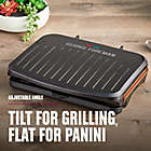 Alternate image 5 for George Foreman&reg; 5-Serving Classic Plate Grill in Black