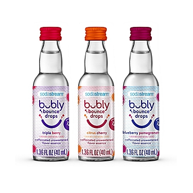 SodaStream&reg; 3-Pack Variety Pack bubly bounce&trade; drops. View a larger version of this product image.