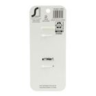 Alternate image 1 for Charisma&trade; 2-Piece Medium Marble Aryclic Jaw Clips in Black/White