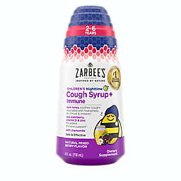 Zarbee's® 4 fl. oz. Children's Nighttime Cough Syrup + Immune in Mixed Berry
