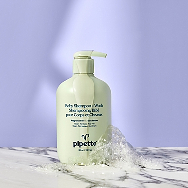 Pipette Baby 11.8 fl. oz. Fragrance-Free Baby Shampoo & Wash. View a larger version of this product image.