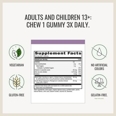 Nature's Way&reg; 36-Count Sambucus&reg; Relief Gummies. View a larger version of this product image.