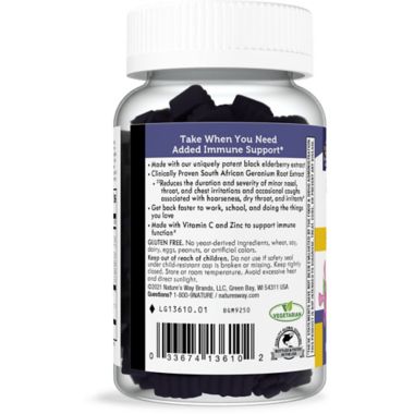 Nature's Way&reg; 36-Count Sambucus&reg; Relief Gummies. View a larger version of this product image.