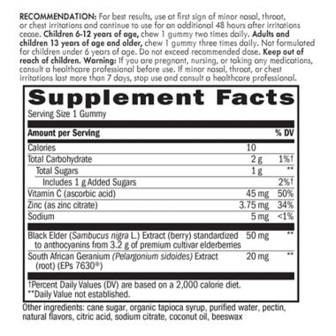 Nature's Way&reg; 36-Count Sambucus&reg; Relief Gummies. View a larger version of this product image.