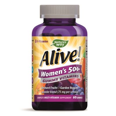 Alive!&reg; 60-Count Women's 50+ Multi-Vitamin Gummies