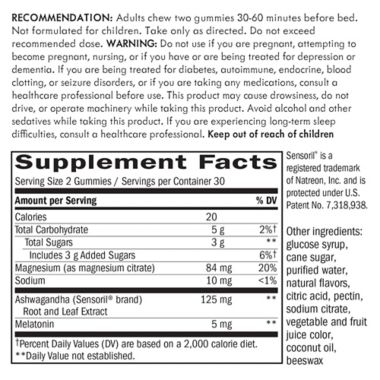 Nature's Way&reg; 60-Count Sleep Well Gummies. View a larger version of this product image.