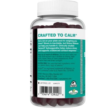 Nature's Way&reg; 60-Count Stress Defense Gummies. View a larger version of this product image.