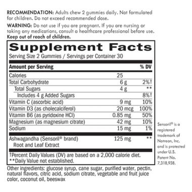 Nature's Way&reg; 60-Count Stress Defense Gummies. View a larger version of this product image.