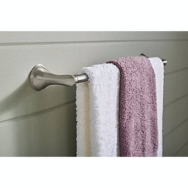 Moen&reg; Darcy 18-Inch Towel Bar in Brushed Nickel. View a larger version of this product image.