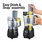 Alternate image 6 for Hamilton Beach&reg; Stack &amp; Snap 4-Cup Compact Food Processor in Black