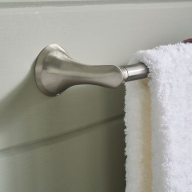 Moen&reg; Darcy 24-Inch Towel Bar in Brushed Nickel. View a larger version of this product image.