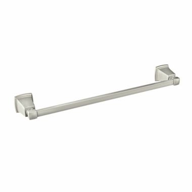 Moen&reg; Boardwalk 18-Inch Towel Bar in Brushed Nickel. View a larger version of this product image.