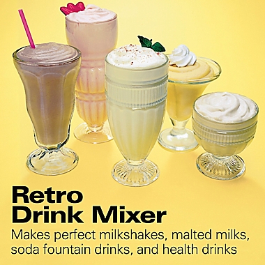 Hamilton Beach&reg; DrinkMaster&reg; Chrome Classic Mixer. View a larger version of this product image.