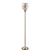 Hampton Hill Bellow Floor Lamp in Antique Brass