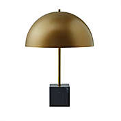 INK+IVY Piper Table Lamp in Black/Gold