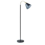 INK+IVY Beacon Floor Lamp in Matte Black