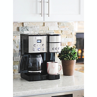 Cuisinart&reg; Coffee Center&trade; Coffee Maker/Single Serve Brewer in Stainless Steel. View a larger version of this product image.